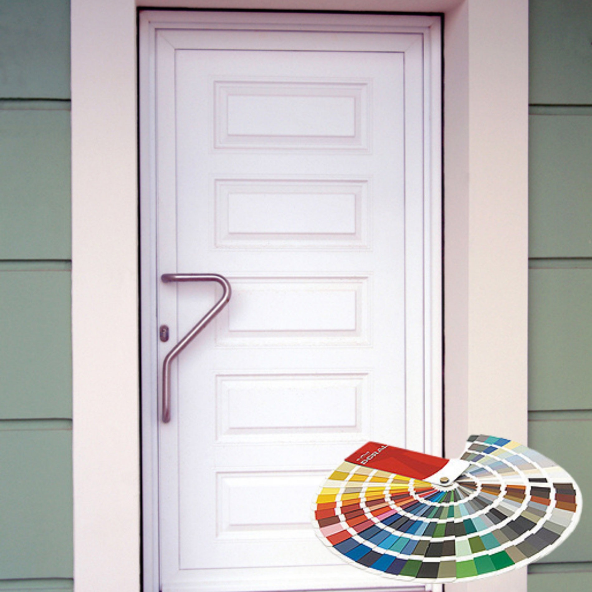 Color Charts for Aluminum Entrance Doors